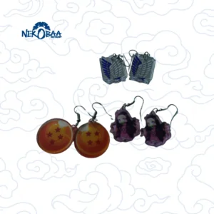 Aretes Con Tus Animes Favoritos