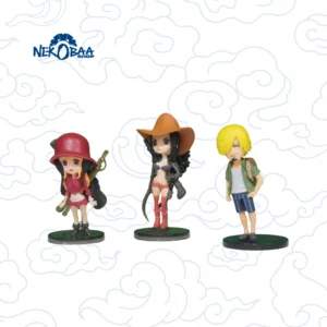 Grupo de figuras en acción - One Piece